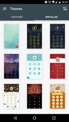 AppLock Theme Chalk Doodle android App screenshot 2